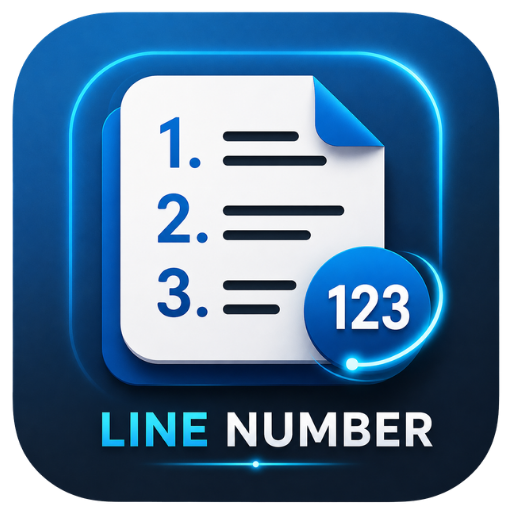Line Number Logo